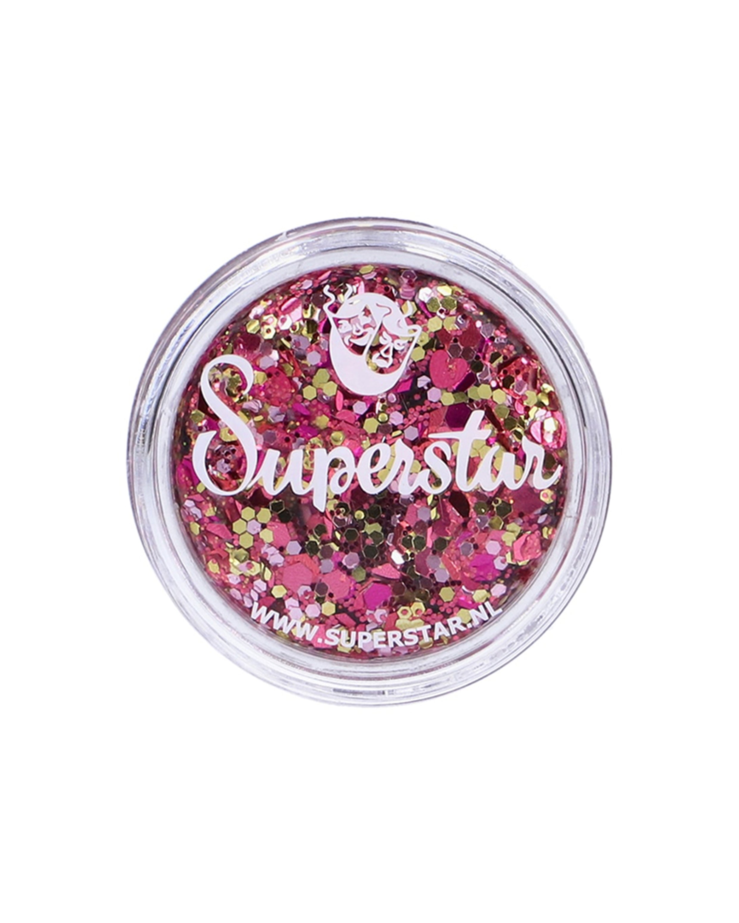 Chunky Glitter Cream | Pink Lady