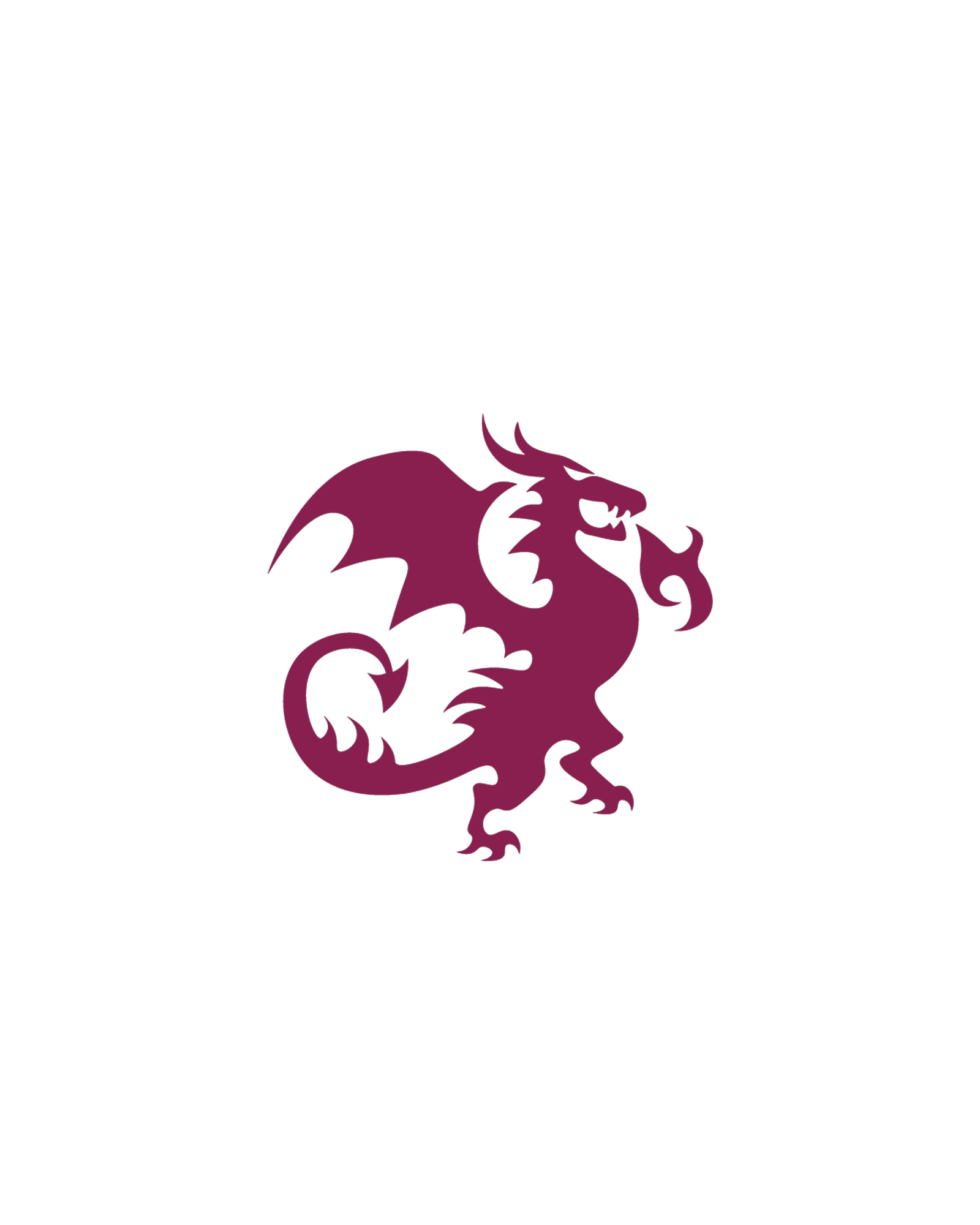 Draak | Glittertattoo Stencil