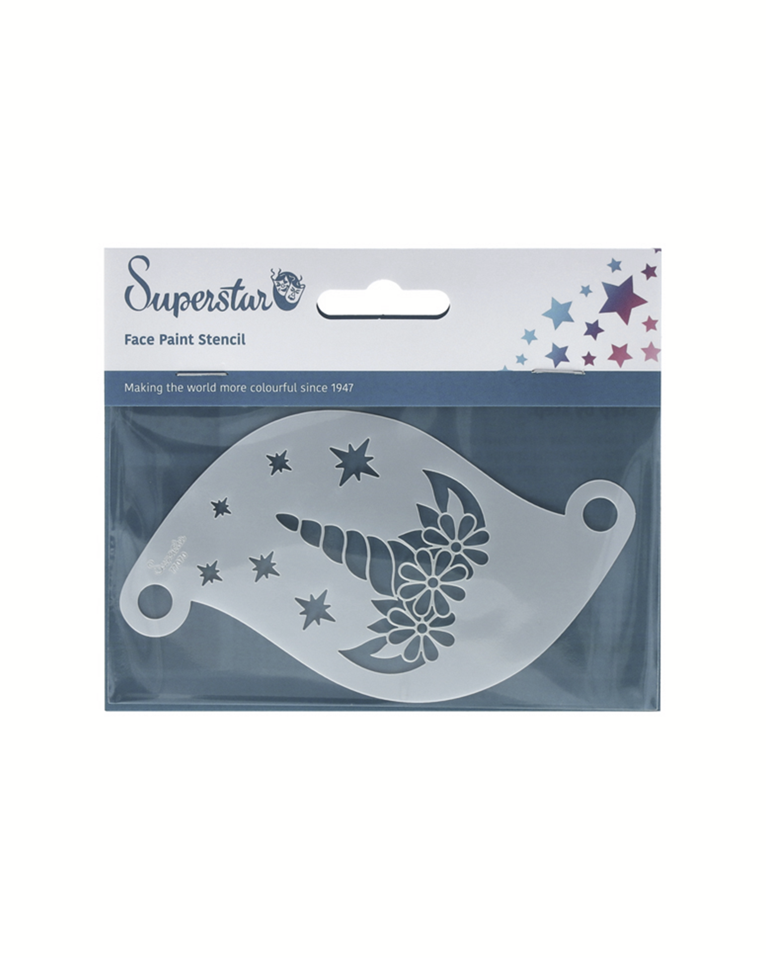 Herbruikbare stencils | Face Paint Stencil BLOSSOM (UNICORN)