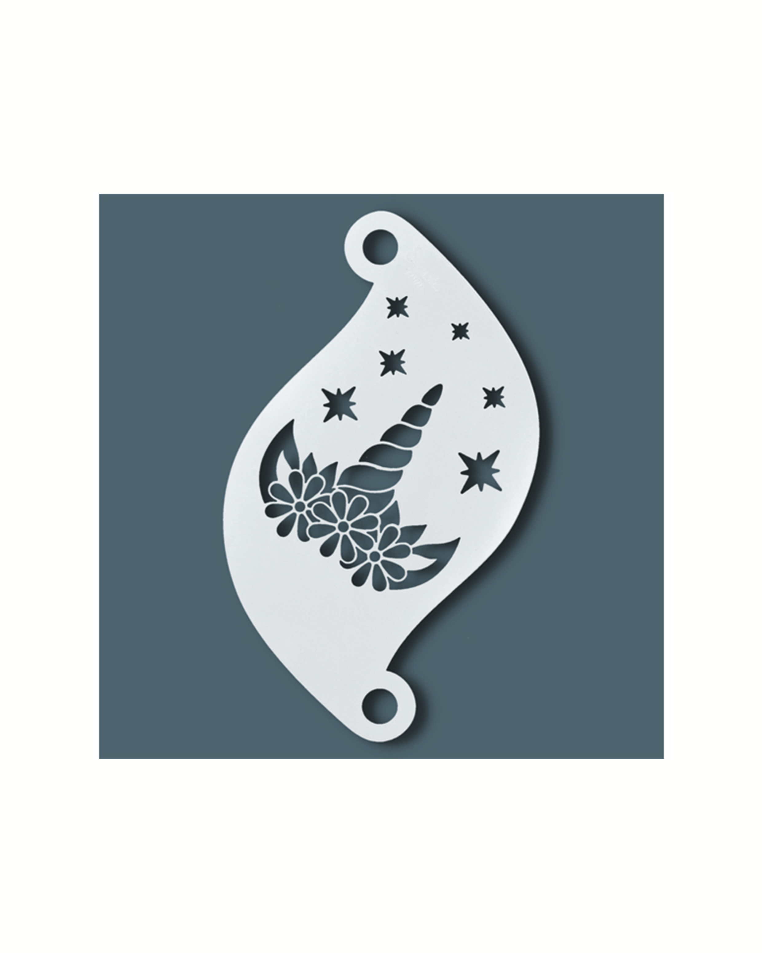 Herbruikbare stencils | Face Paint Stencil BLOSSOM (UNICORN)