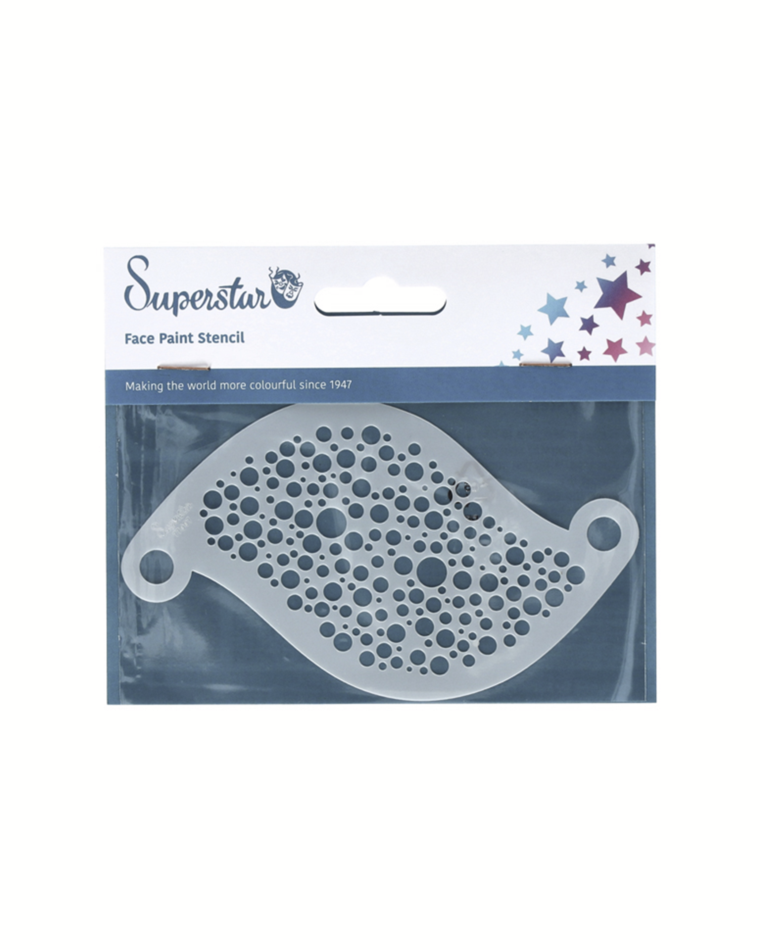 Herbruikbare stencils | Face Paint Stencil BUBBLE