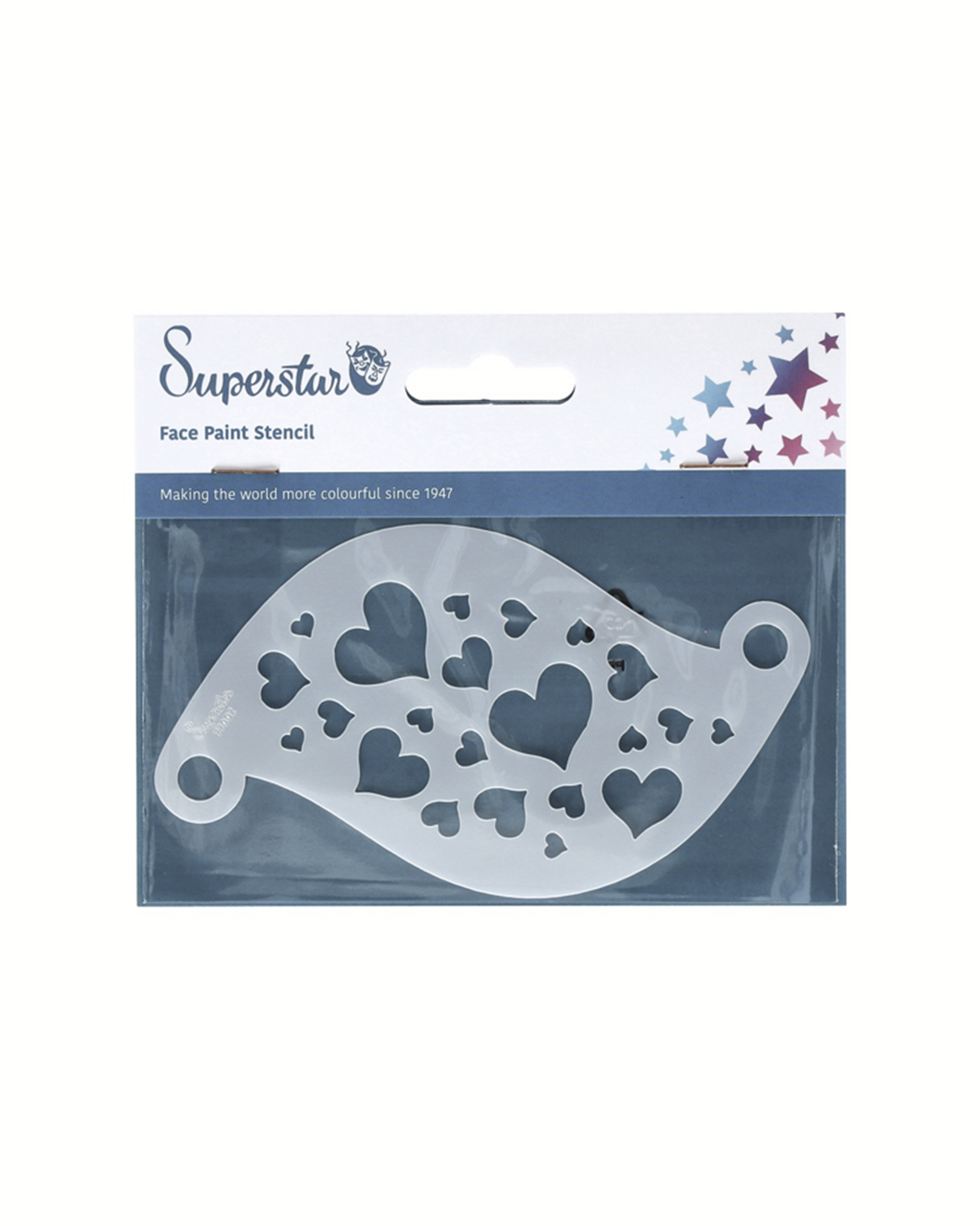 Herbruikbare stencils | Face Paint Stencil HEARTS
