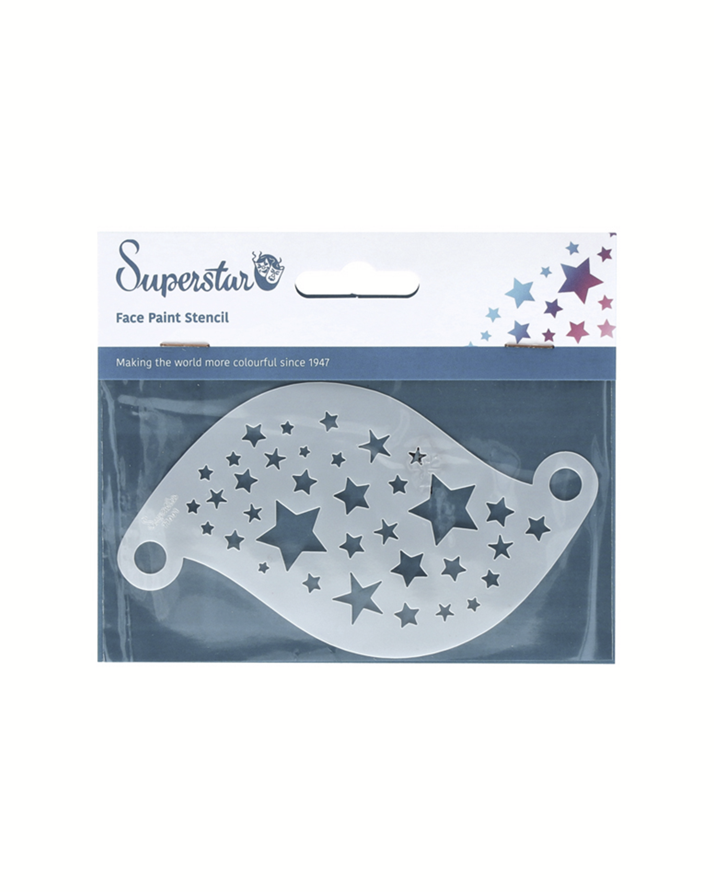 Herbruikbare stencils | Face Paint Stencil STARS