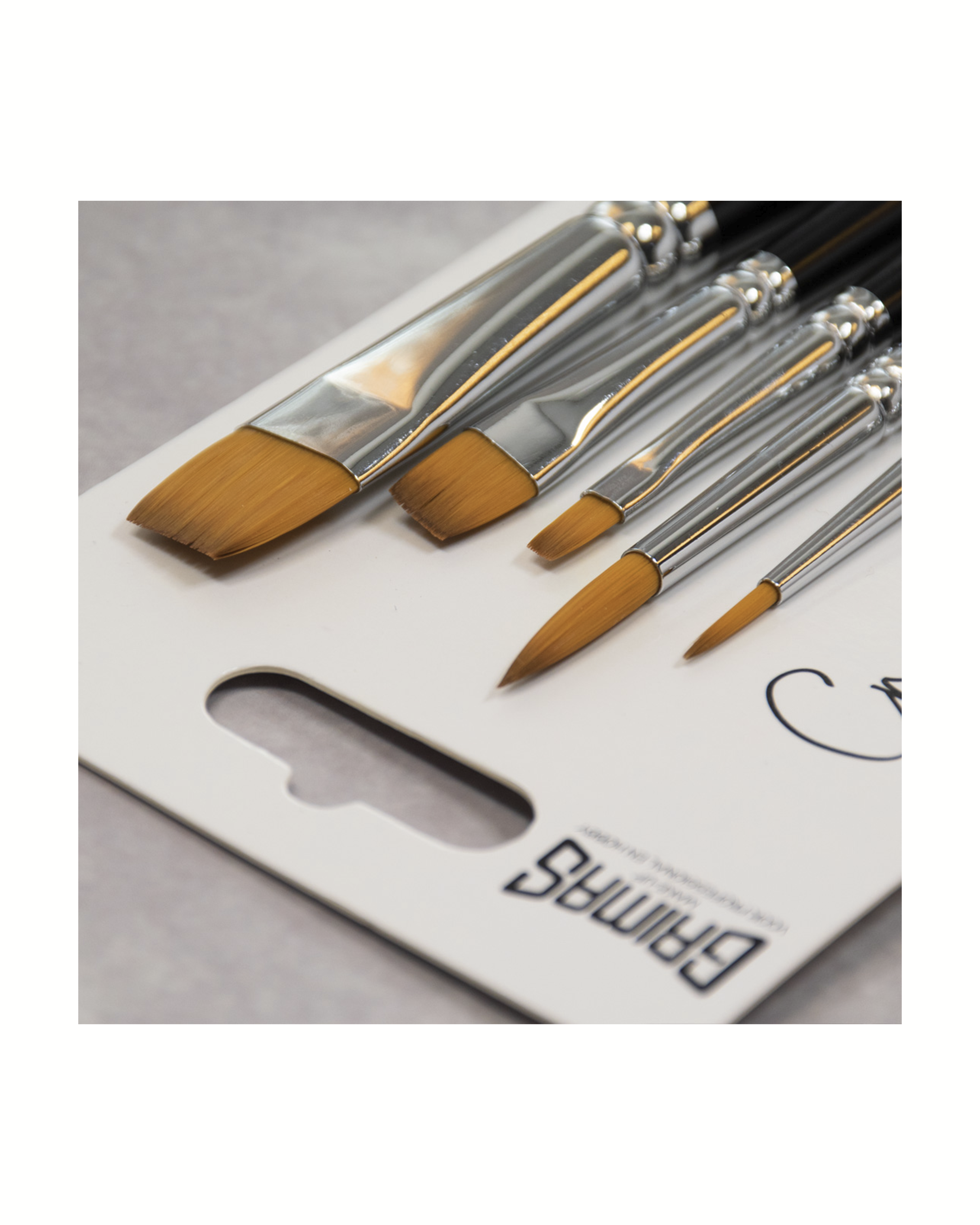 Penselenset ROUND/FLAT