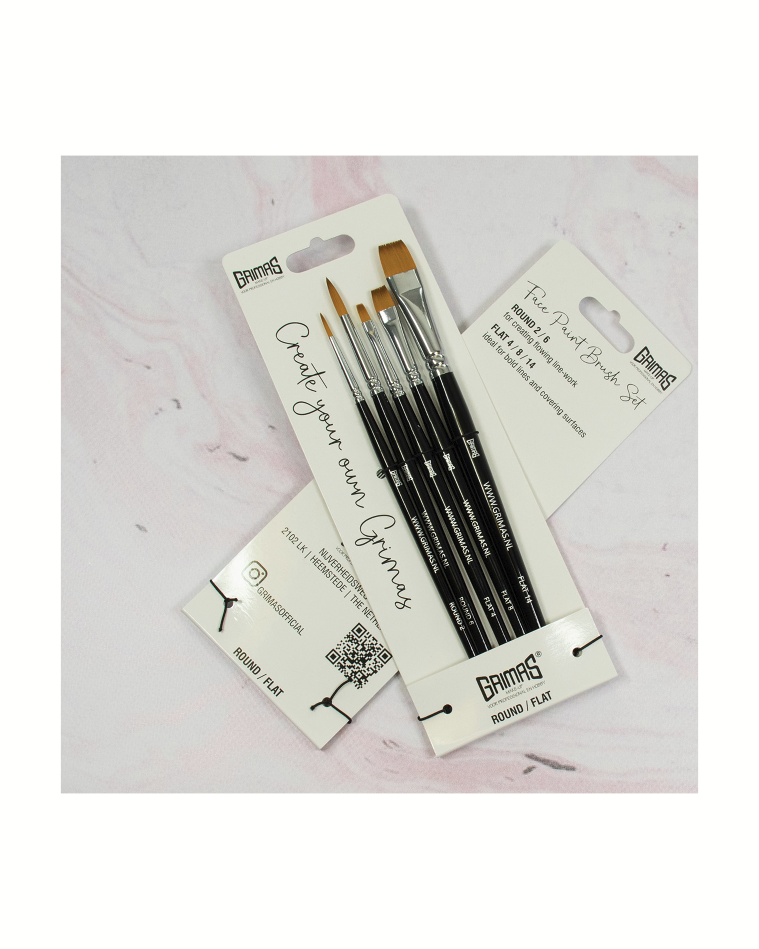 Penselenset ROUND/FLAT