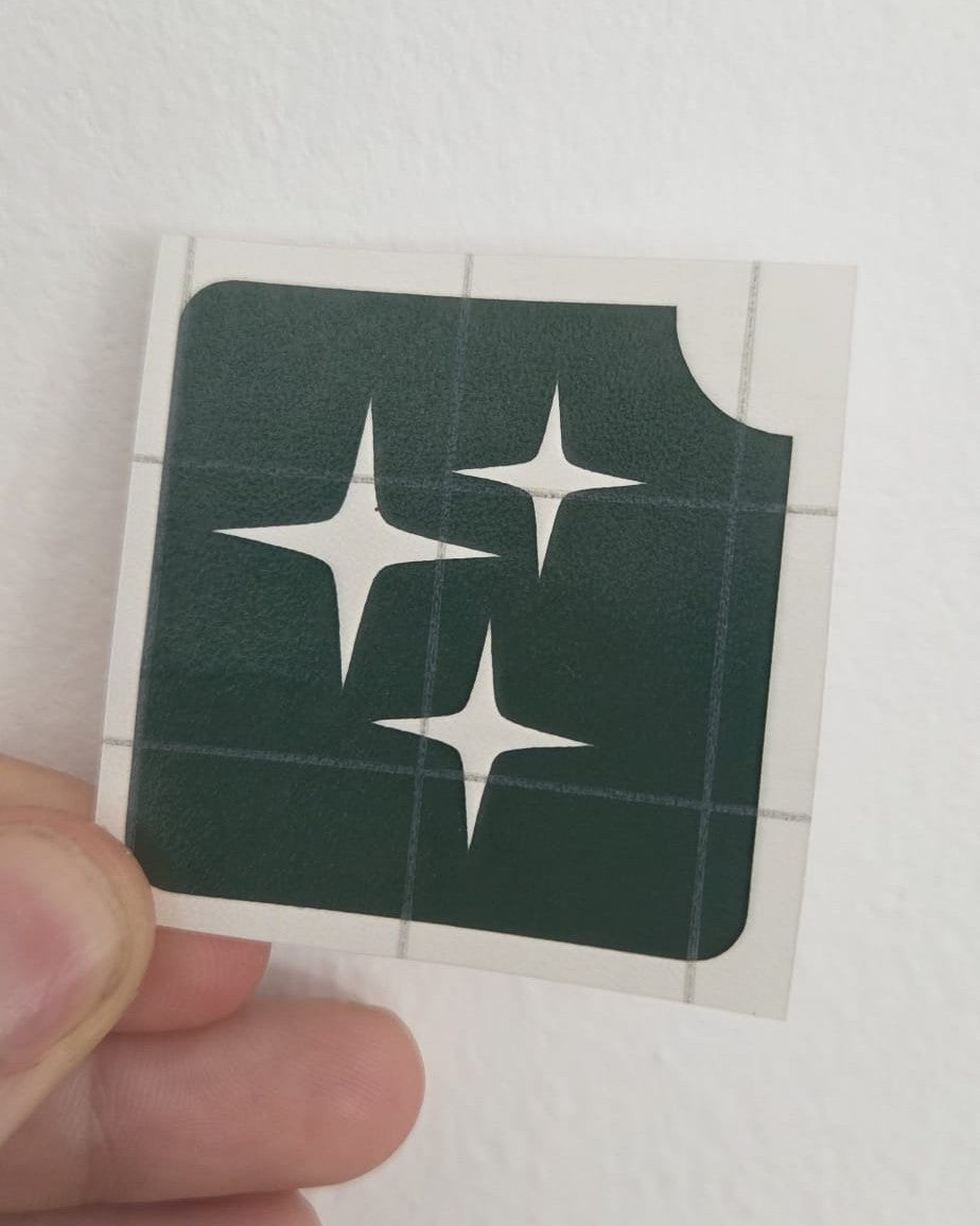Sterretjes | Glittertattoo Stencil
