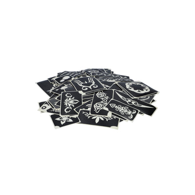 Stencils Superstar set Ateljee G Kindergrime Glittertattoos Workshop Webshop uit Dendermonde