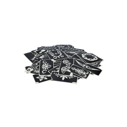 Stencils Superstar set Ateljee G Kindergrime Glittertattoos Workshop Webshop uit Dendermonde