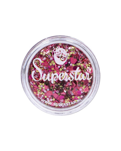 Chunky Glitter Cream | Pink Lady