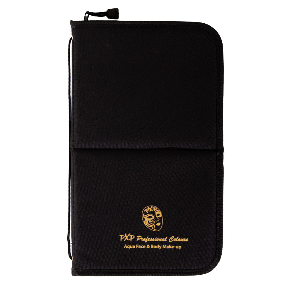 Penselenetui penselen etui PXP Professional Colours Ateljee G Kindergrime Glittertattoos Workshop Webshop uit Dendermonde