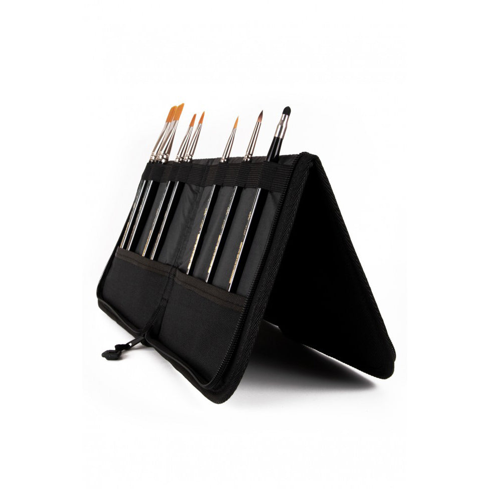 Penselenetui penselen etui PXP Professional Colours Ateljee G Kindergrime Glittertattoos Workshop Webshop uit Dendermonde