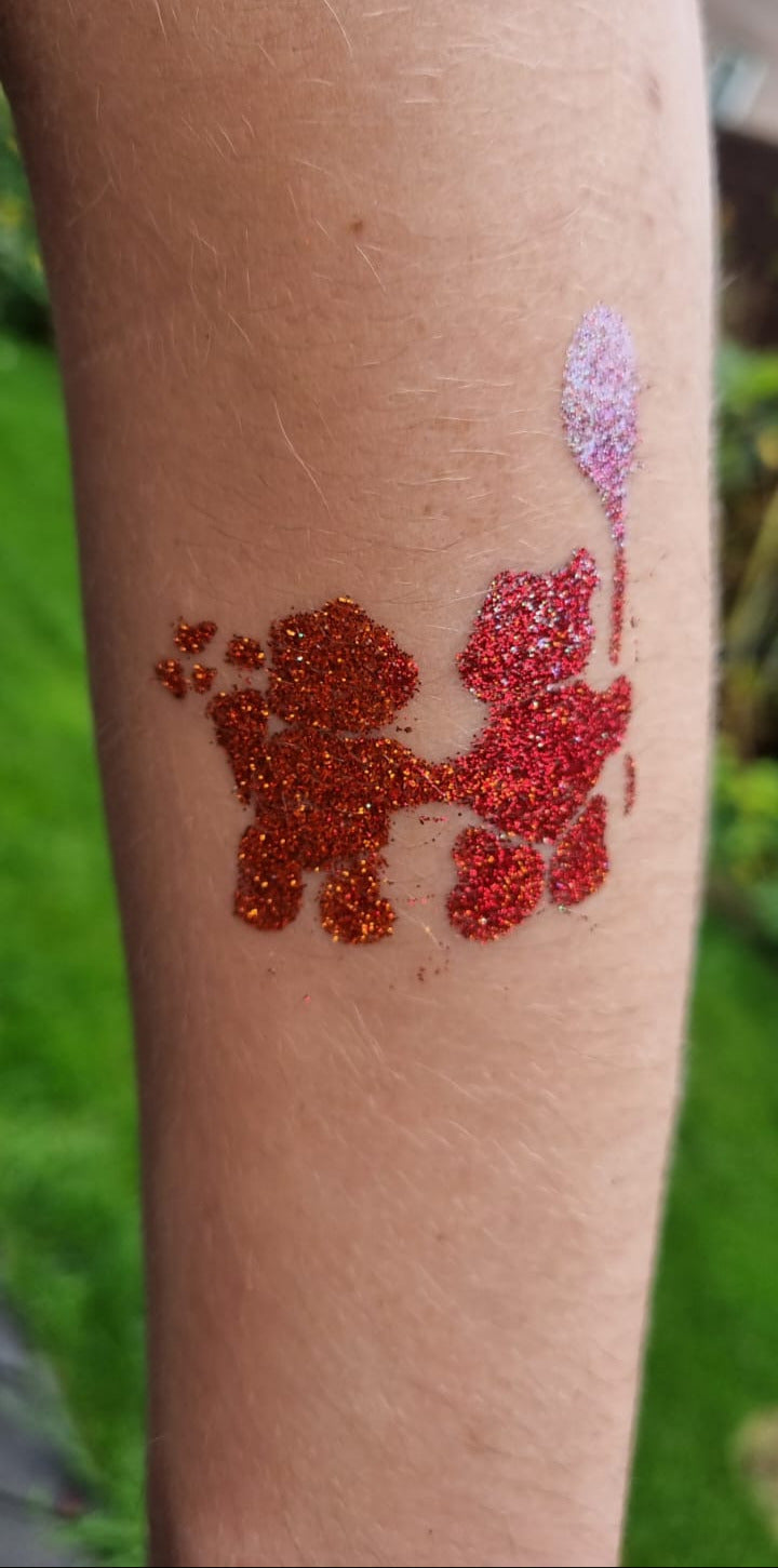 Ateljee G Kindergrime Glittertattoos Workshop Webshop uit Dendermonde