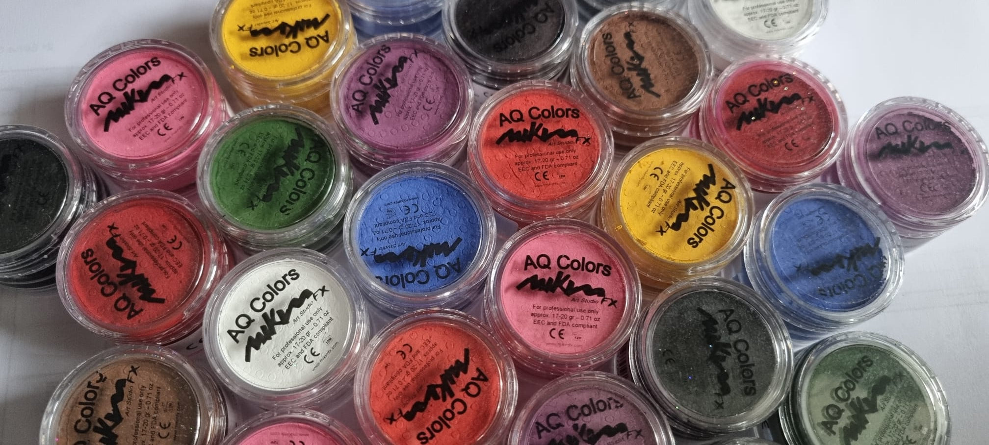 Webshop kindergrime en glittertattoos