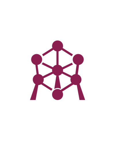 Atomium | Glittertattoo Stencil