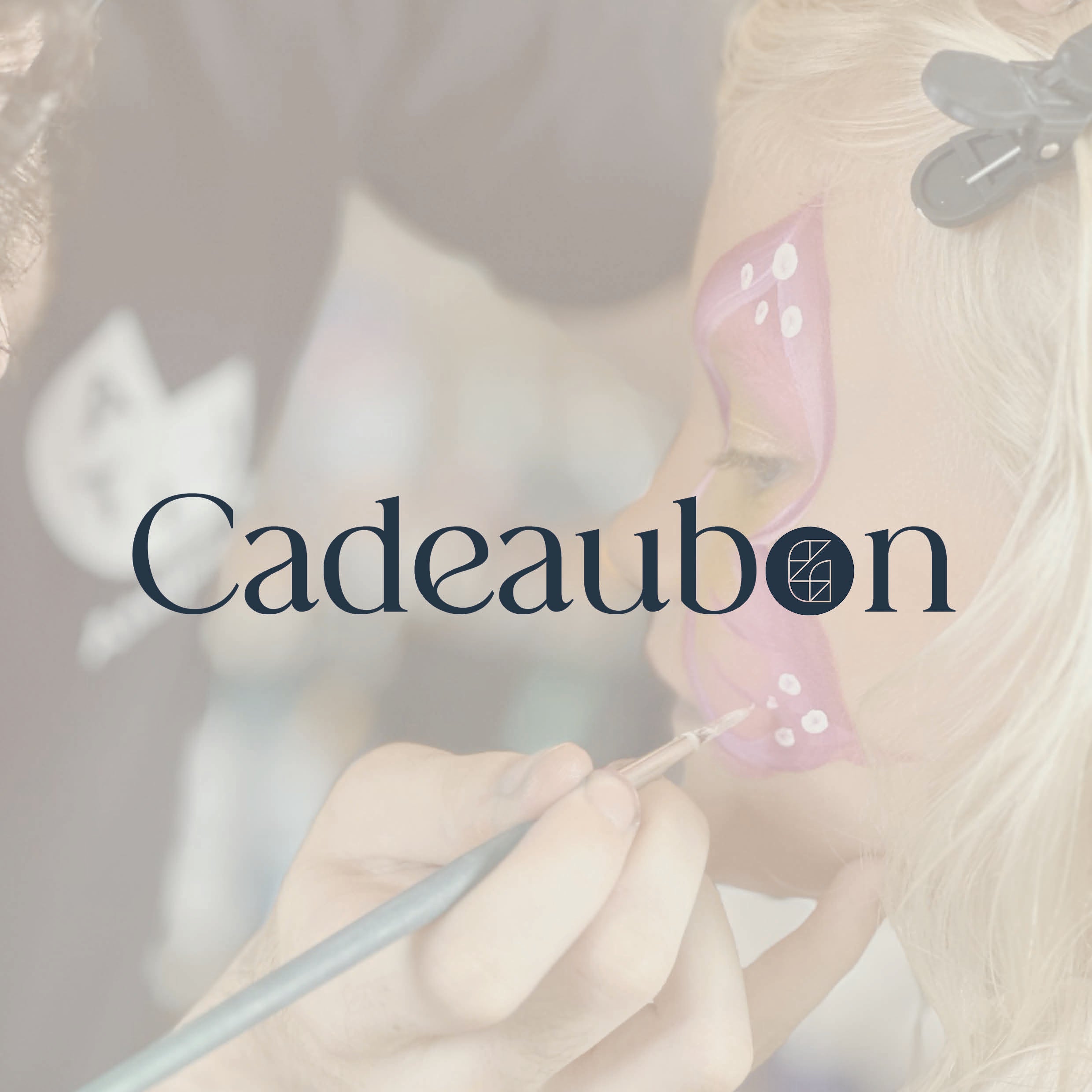 Cadeaubon van Ateljee G Kindergrime Glittertattoos Workshop Webshop uit Dendermonde