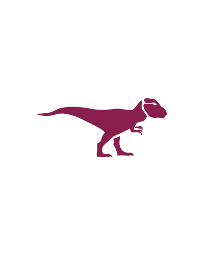 Dino T-rex | Glittertattoo Stencil