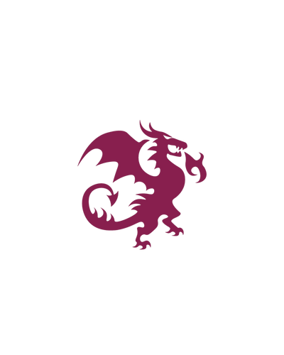 Draak | Glittertattoo Stencil