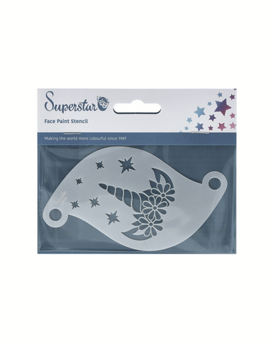 Herbruikbare stencils | Face Paint Stencil BLOSSOM (UNICORN)