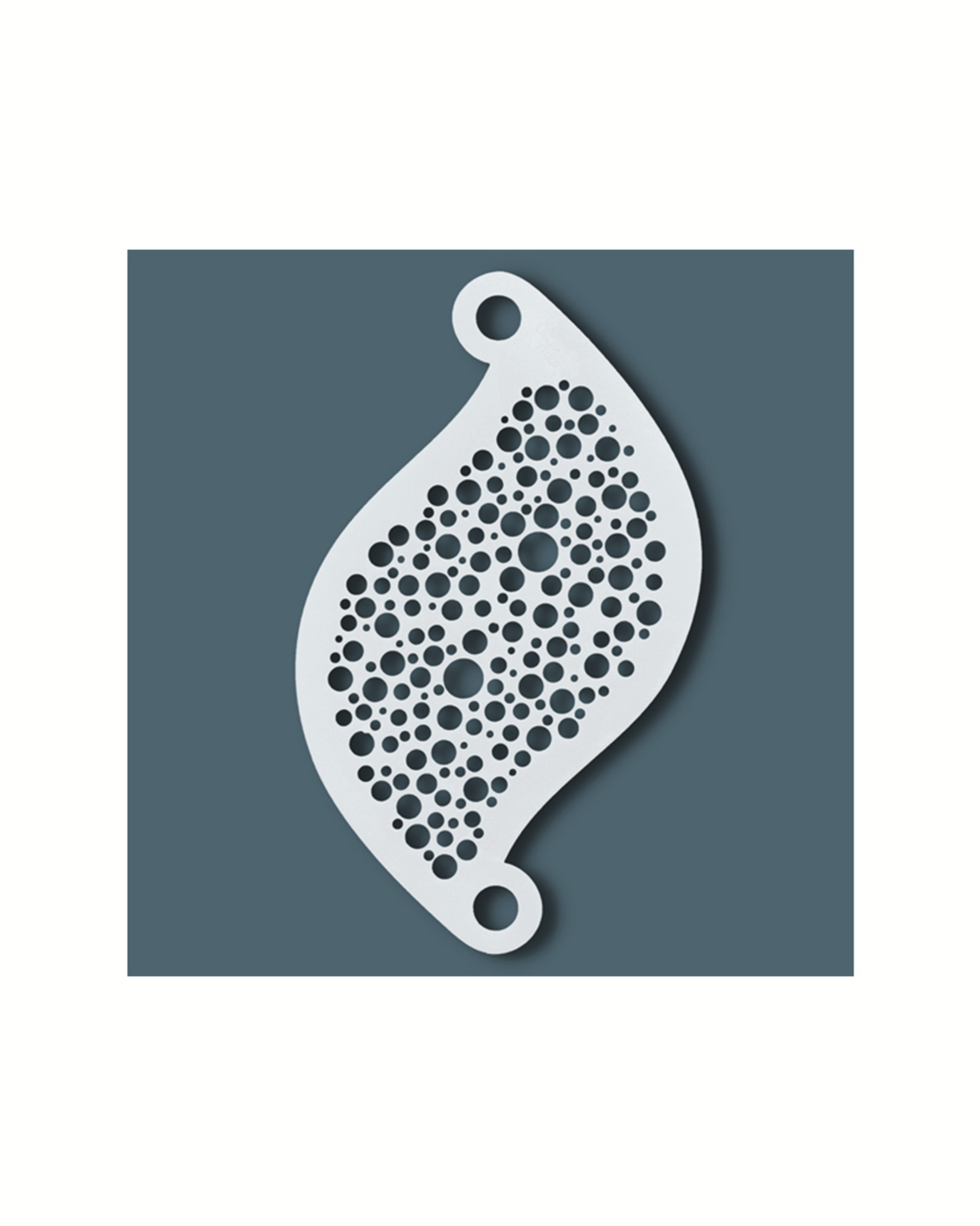 Herbruikbare stencils | Face Paint Stencil BUBBLE