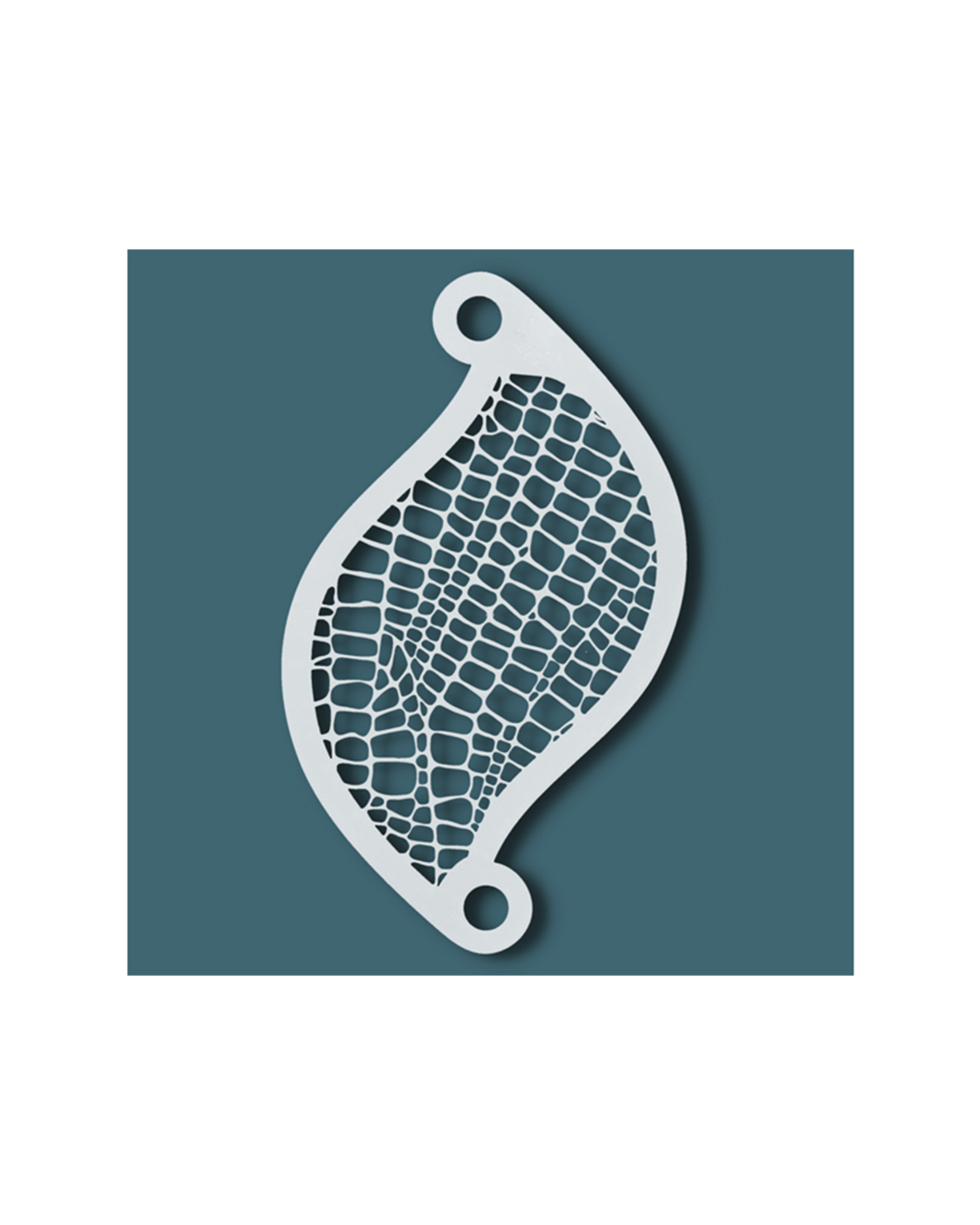 Herbruikbare stencils | Face Paint Stencil LIZARD