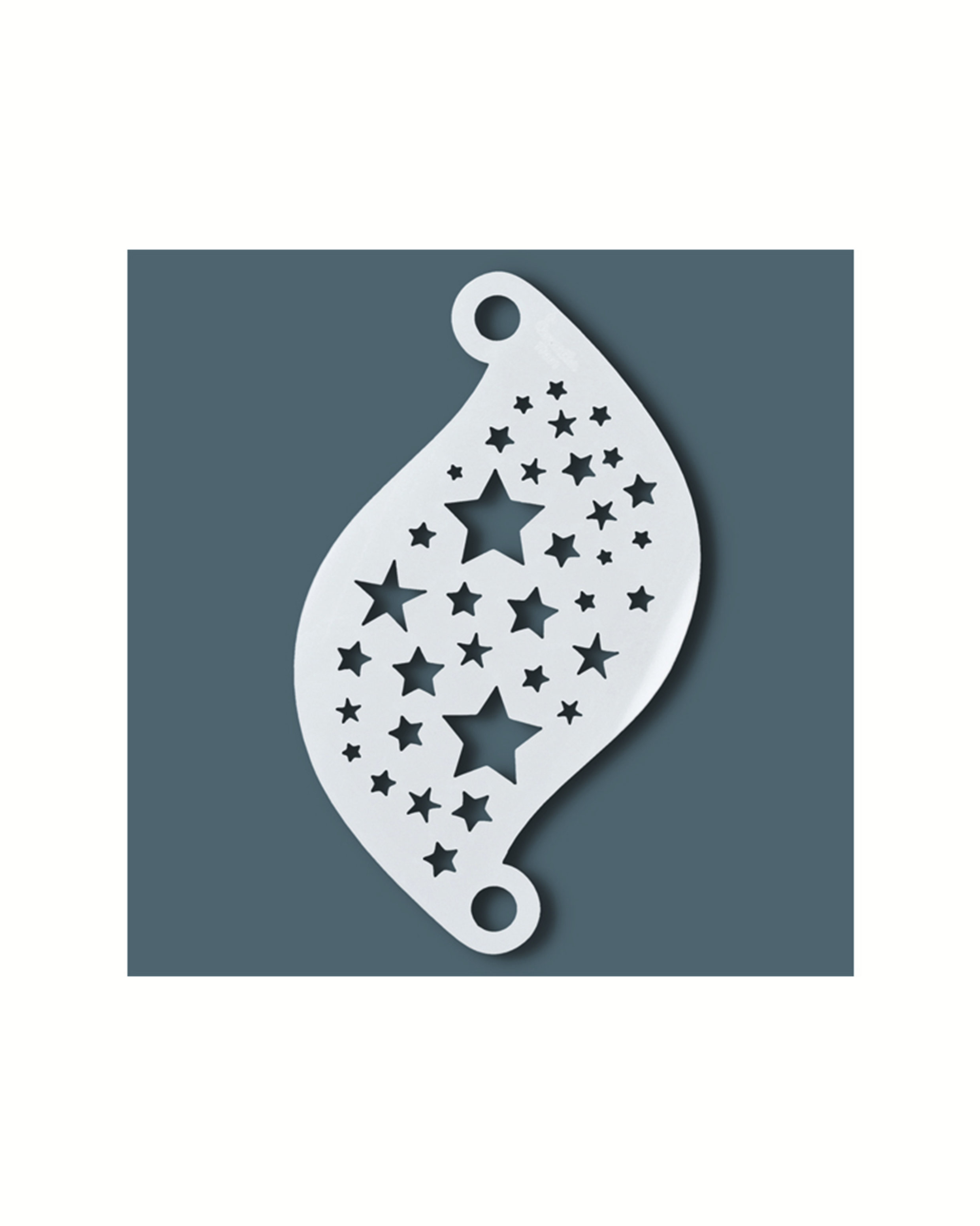 Herbruikbare stencils | Face Paint Stencil STARS