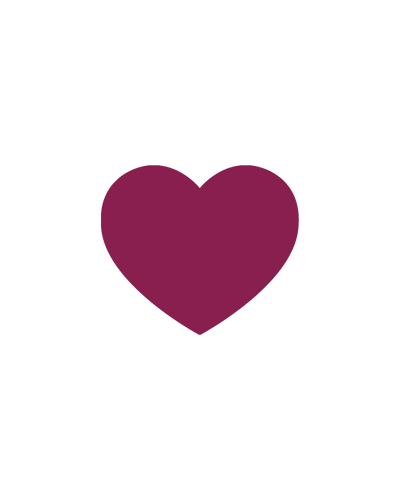 Hart | Glittertattoo Stencil