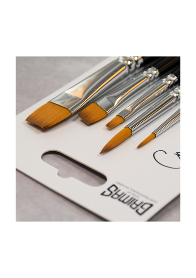 Penselenset ROUND/FLAT