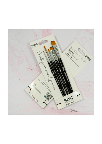 Penselenset ROUND/FLAT