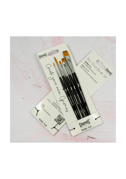 Penselenset ROUND/FLAT