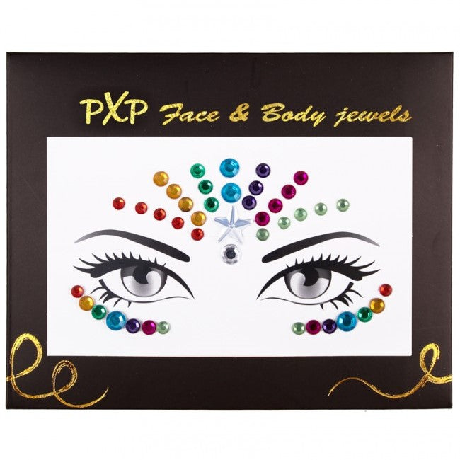 Face and en Body Jewels diamanten PXP Professional Colours Ateljee G Kindergrime Glittertattoos Workshop Webshop uit Dendermonde