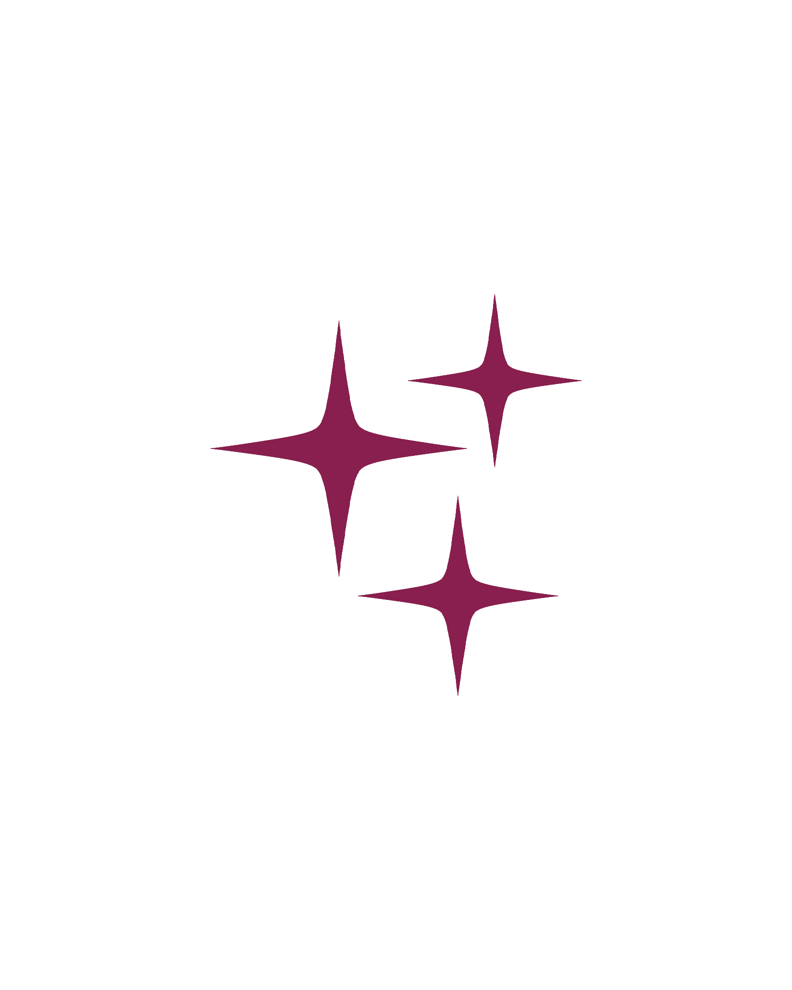 Sterretjes | Glittertattoo Stencil