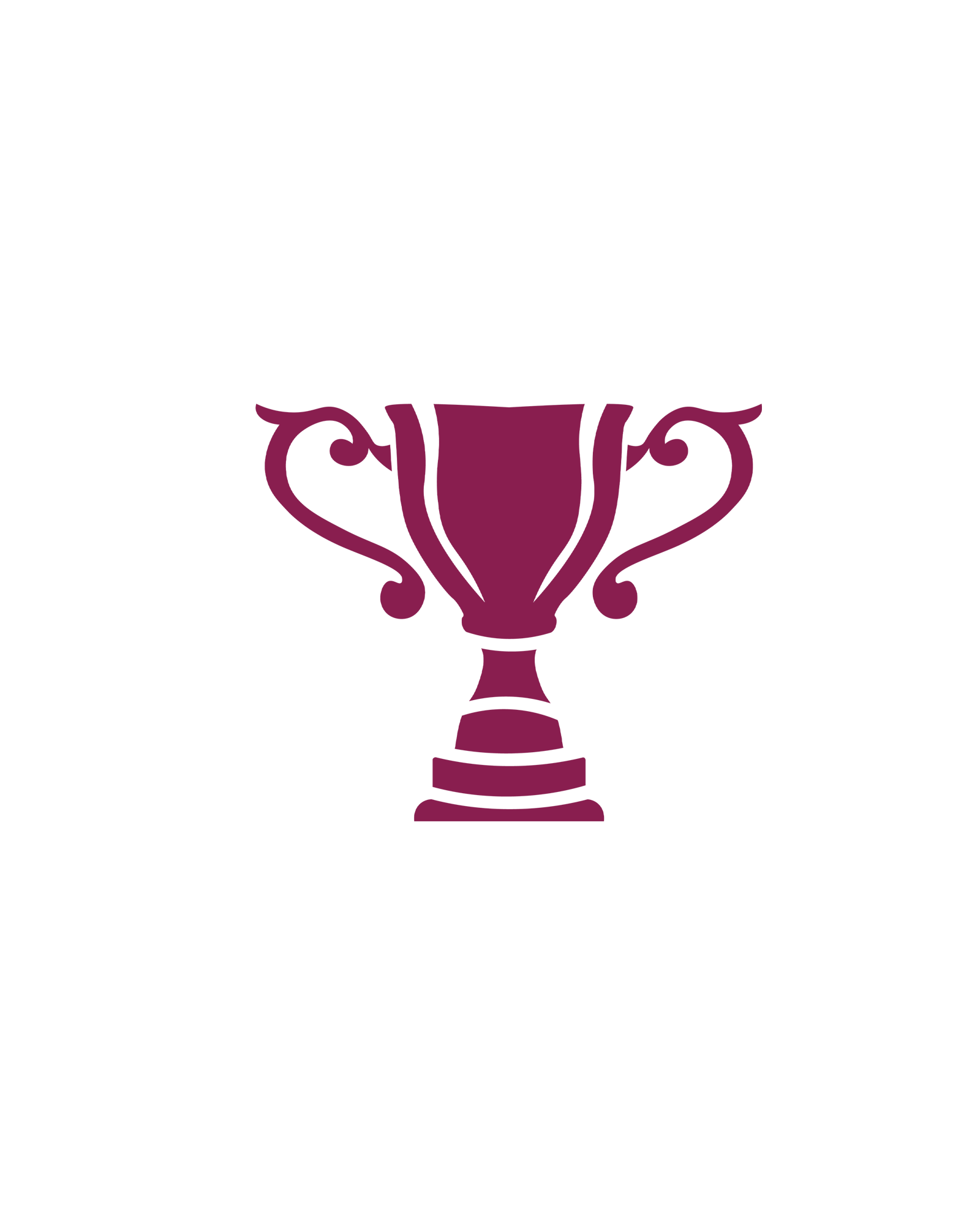 Trofee | Glittertattoo Stencil