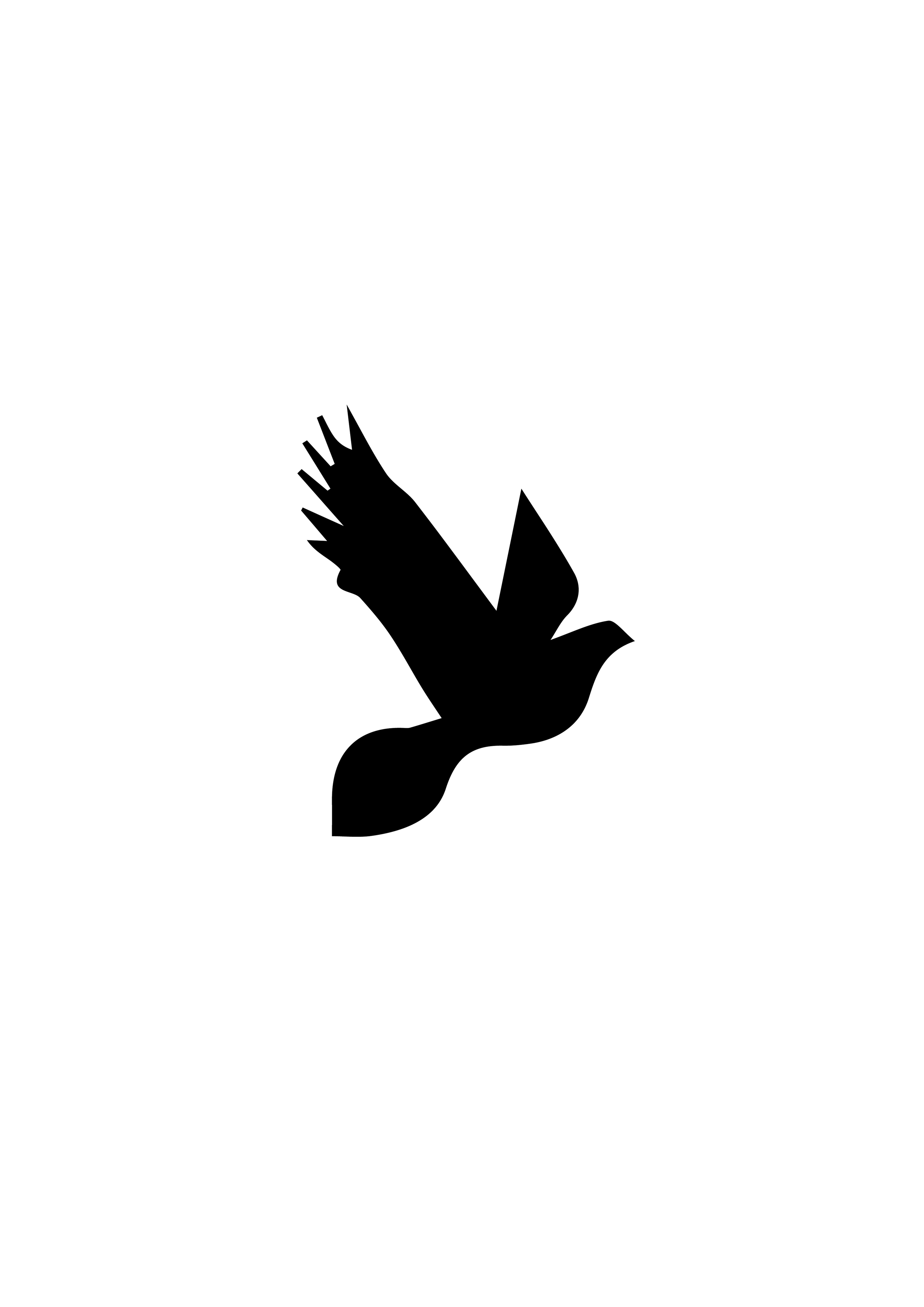 Vogel stencil Ateljee G Kindergrime Glittertattoos Workshop Webshop uit Dendermonde