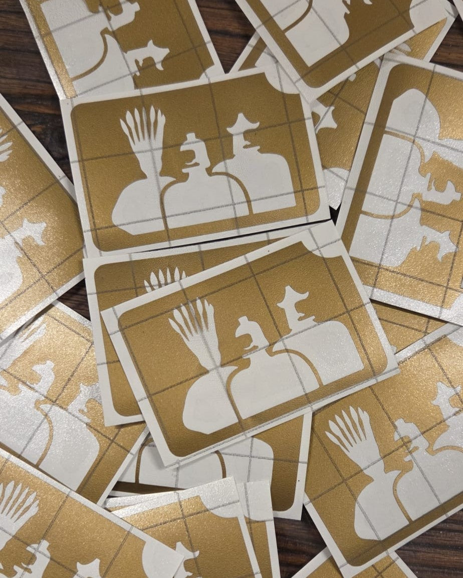 Dendermondse set | Glittertattoo Stencils