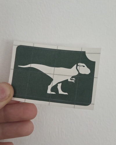 Dino T-rex | Glittertattoo Stencil