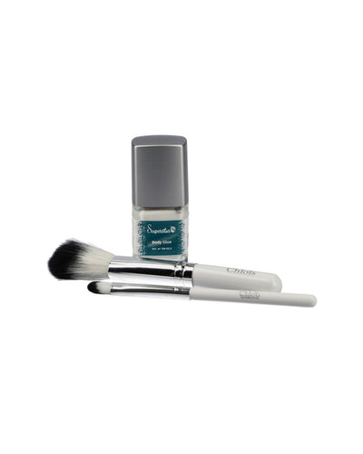 Luxe Brush & Glue set voor Glittertattoos